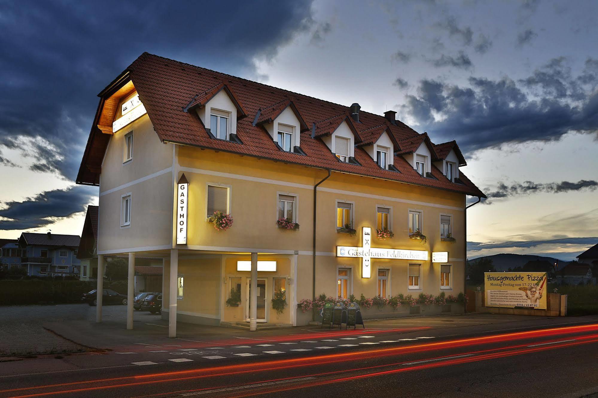 Restaurant Gaestehaus Feldkirchen Feldkirchen bei Graz 外观 照片